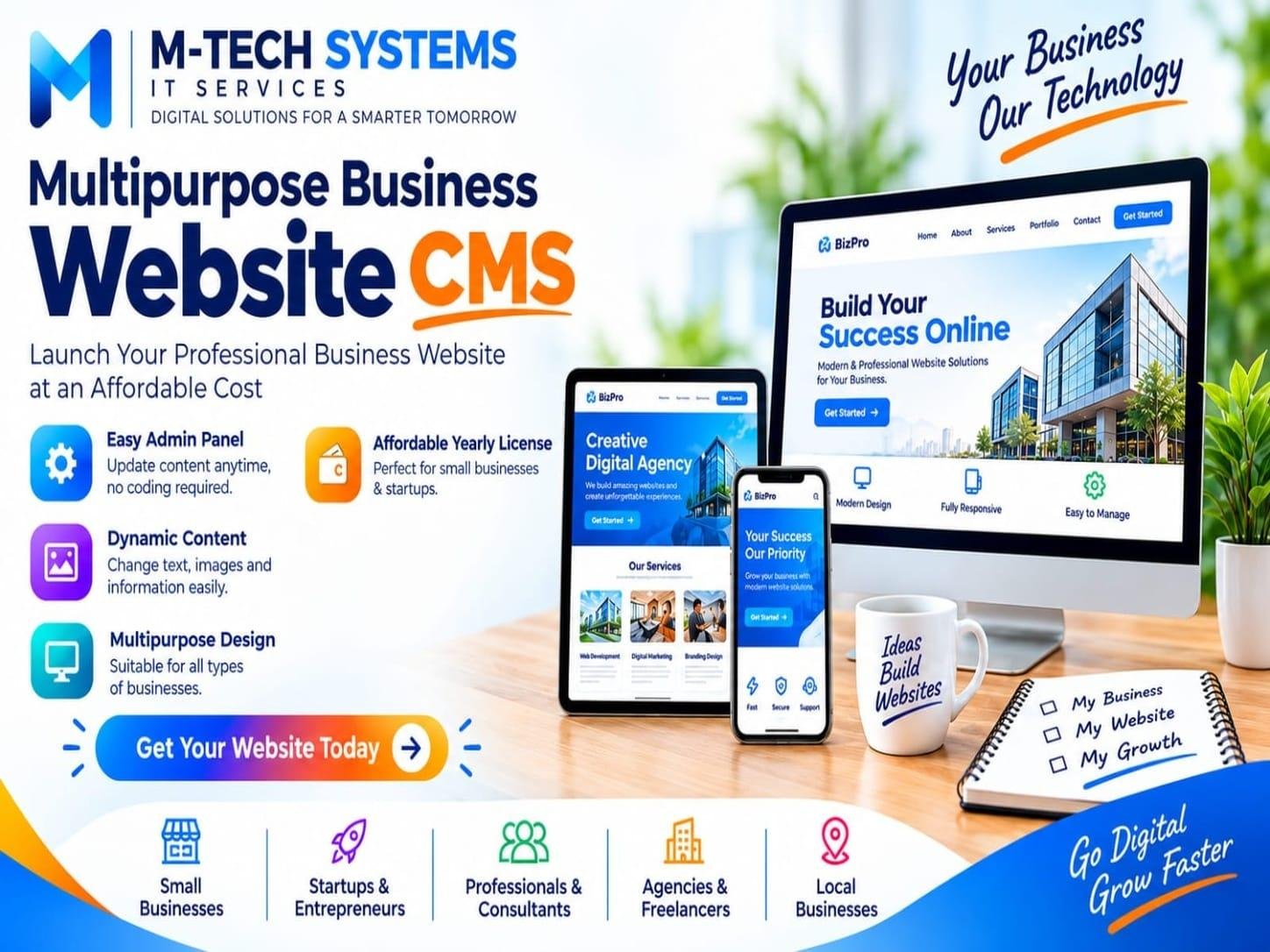 Multi-Purpose Website CMS